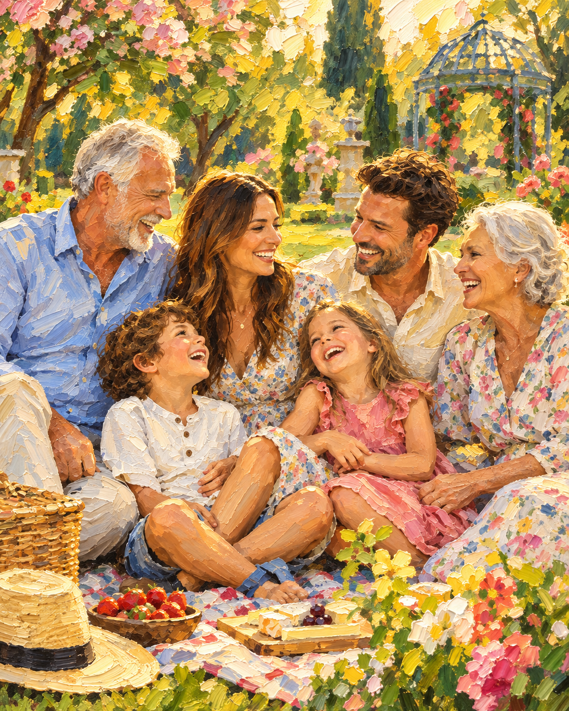 Example oil painting